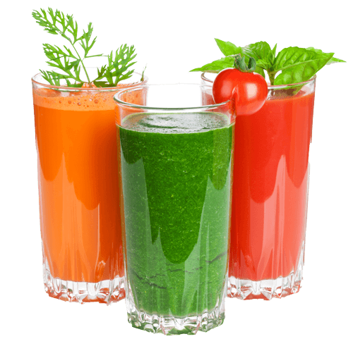 Fresh fruit smoothies and Thai Tea selection.